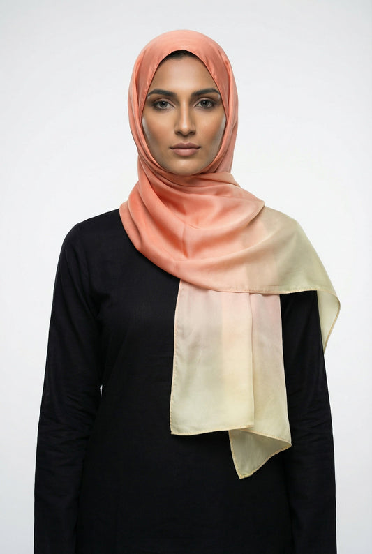 Silk Branded-Peach-Cream