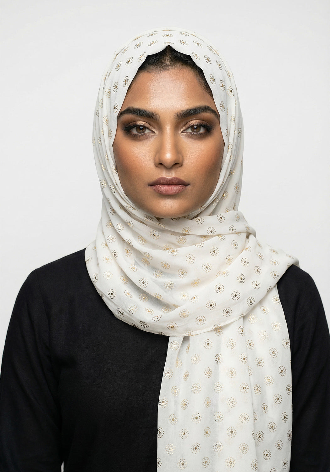 Chiffon Due Drop-White