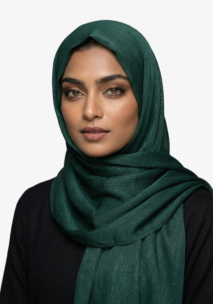 Metallic Chiffon-Green