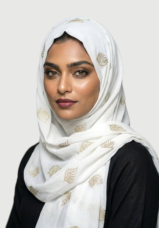 Lawn Embroadry-White