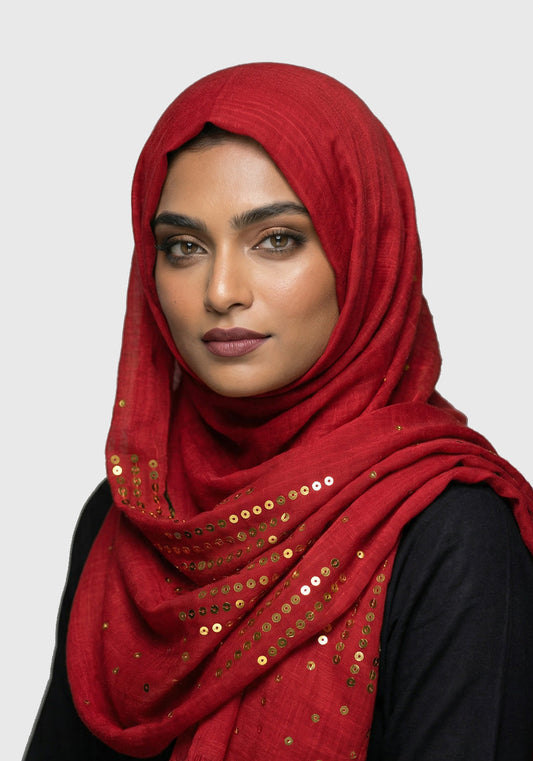 Turkish Square-Strip-Red