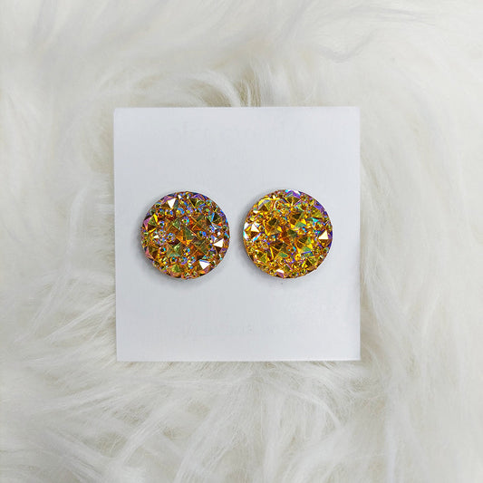 Crystal Golden Hijab Magnets