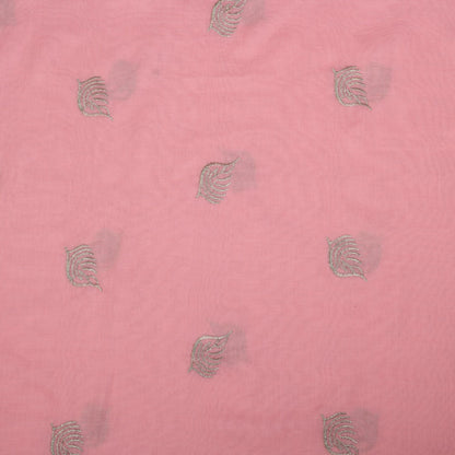 Lawn Embroadry-Peach