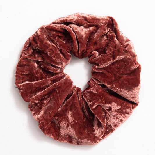 Donut Scrunchie-Rust
